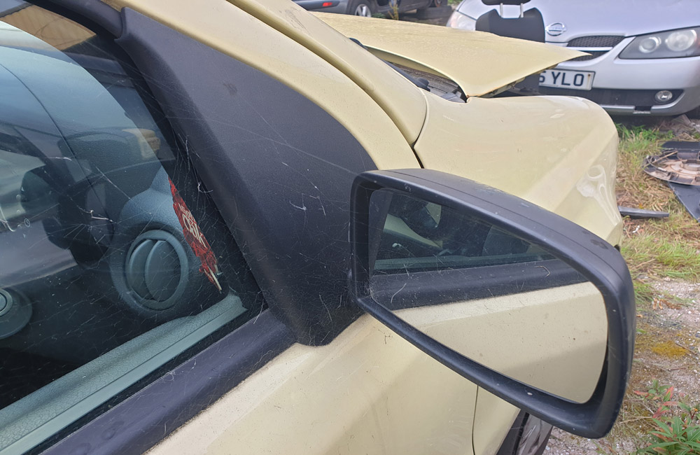 Fiat Panda Dynamic Multijet Door mirror manual driver side front